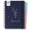 Artikelbild 1 des Artikels “Journal Fancy dotted A5 mit Spiralbindung [Night Flower] “