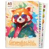 Artikelbild 1 des Artikels “Hausaufgabenheft Grundschule 2026/2027 A5 mit Datum [Cool Panda] “