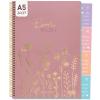Artikelbild 1 des Artikels “College-Timer A5 2026/2027 [Fine Flowers rosé] “