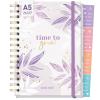 Artikelbild 1 des Artikels “Häfft-Timer Fancy A5 2026/2027 [Purple Leaves] “