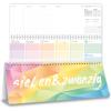 Artikelbild 1 des Artikels “Wochen-Tischkalender 2027 quer zum Aufstellen [Rainbow] “