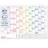 Artikelbild 1 des Artikels “Wandkalender 2027 A1+ gerollt abwischbar [Rainbow] “