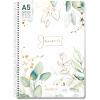 Artikelbild 1 des Artikels “Bullet Journal dotted A5 mit Spiralbindung [Blattgold] “