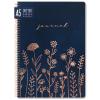 Artikelbild 1 des Artikels “Bullet Journal dotted A5 mit Spiralbindung [Fine Flowers night blue] “