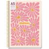 Artikelbild 1 des Artikels “Bullet Journal dotted A5 mit Spiralbindung [Pink Flowers] “