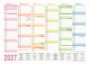 Artikelbild 1 des Artikels “Tafelkalender 2027 A5 [Rainbow] “