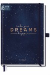 Trendstuff Journal Premium dotted A5 [Make your dreams happen] 