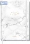 Trendstuff Notizbuch Classic A5+ liniert [White Marble] 