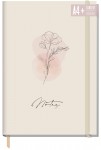 Trendstuff Notizbuch A4+ liniert [Dainty Flower] 
