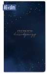 Monatskalender slim 2023 A6+ [Starry Night] 