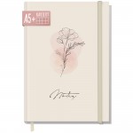 paper&you Notizbuch Classic kariert A5+  [Dainty Flower] 