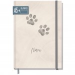 paper&you Notizbuch Classic A5+ blanko [Paws] 