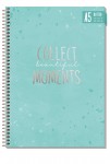 Bullet Journal dotted A5 mit Spiralbindung [Collect beautiful moments] 