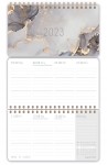 Tischkalender Pocket 2023 [Grey Marble] 