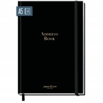 paper & you Adressbuch A5 [Black Edition] 