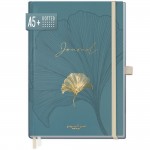 p&y Journal Premium dotted A5 [Blue Ginkgo] 