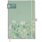 p&y Journal Premium dotted A5 [Minty Leaves] 