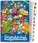 Grundschul-Aufgabenheft A5 mit Sticker [Rasselbande] 