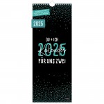 Du + Ich Kalender für uns Zwei 2025 Wandkalender 12 Monate 