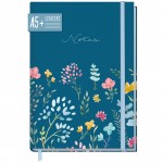 paper&you Notizbuch Classic A5+ liniert [Happy Flower] 