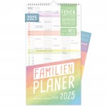 Familienplaner 2025 Wandkalender 12 Monate [Rainbow] 