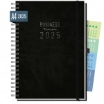 Business-Timer Maxi A4 2025  [Schwarz] 