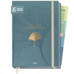 Organizer Day by Day A5 2025 Deluxe [Blue Ginkgo] 