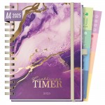 Lieblings-Timer Kalender 2025 Deluxe A5 [Purple Magic] 