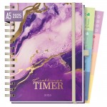 Lieblings-Timer Kalender 2025 Deluxe A5 [Purple Magic] 