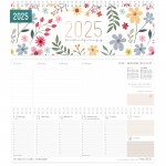 Wochen-Tischkalender 2025 im Quer-Format [Wild Flower] 