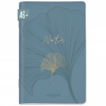 paper&you Notizheft A6+ dotted [Blue Ginkgo] 