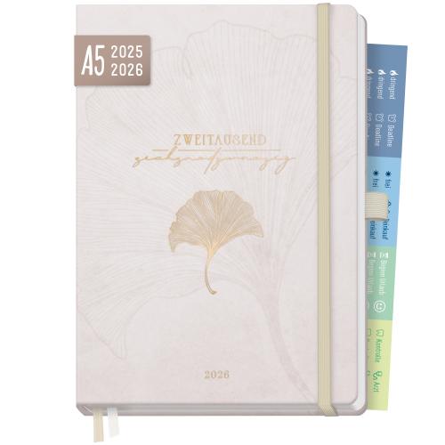 Artikelbild des Artikels “Chäff-Timer Premium A5 25/26 [Beige Ginkgo] “
