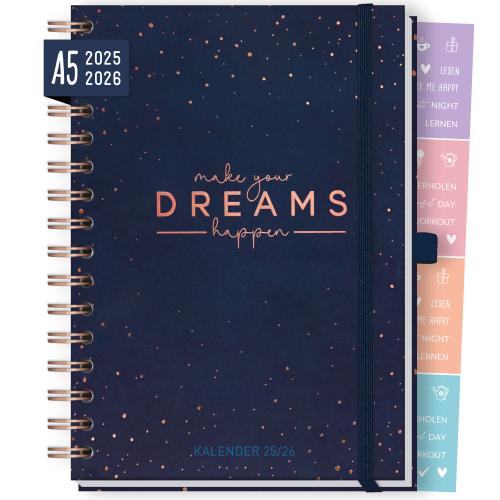 Artikelbild des Artikels “Häfft-Timer Fancy Deluxe 2025/2026 A5 [Make your Dreams ...] “