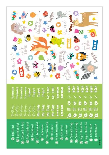 Artikelbild des Artikels “Stickerbogen Erzieher-Planer [Bogen 2] “