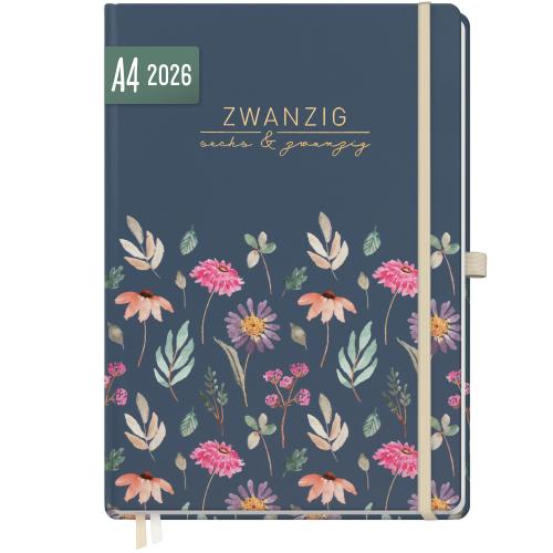 Artikelbild des Artikels “Wochen-Notiz-Timer Maxi 2026 A4 [Flying Flowers] “