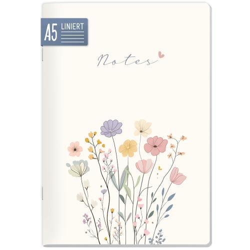 Artikelbild des Artikels “paper&you Notizheft Classic liniert A5 [Flower Joy] “