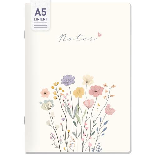 Artikelbild des Artikels “paper&you Notizheft Classic liniert A5 [Flower Joy] “