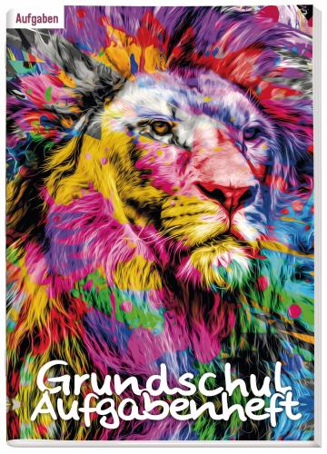 Artikelbild des Artikels “Grundschul-Aufgabenheft mini A6 [Bunter Löwe] “
