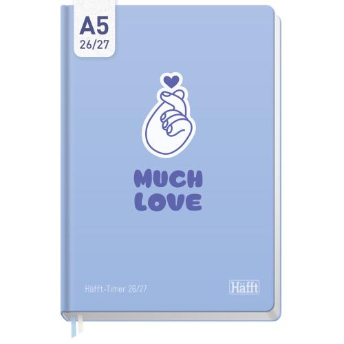 Artikelbild des Artikels “Häfft-Timer A5 2026/2027 [Much Love] “