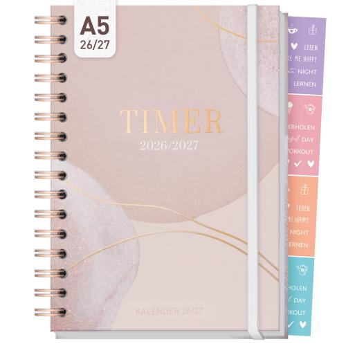 Artikelbild des Artikels “Häfft-Timer Fancy A5 2026/2027 [Soft Beige] “