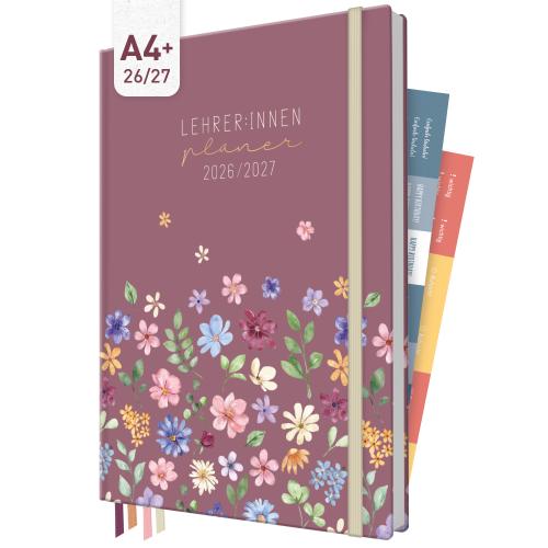 Artikelbild des Artikels “Lehrer-Planer Maxi A4+ 26/27 [Berry Blossoms] “