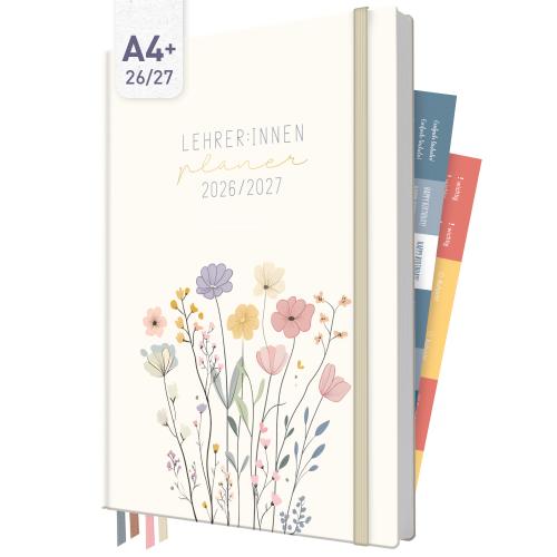 Artikelbild des Artikels “Lehrer-Planer Maxi A4+ 26/27 [Flower Joy] “