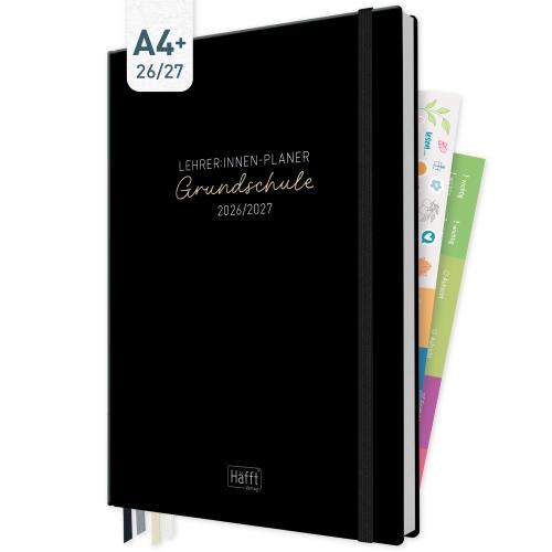 Artikelbild des Artikels “Lehrer-Planer Grundschule A4+ 26/27 [Black Edition] “