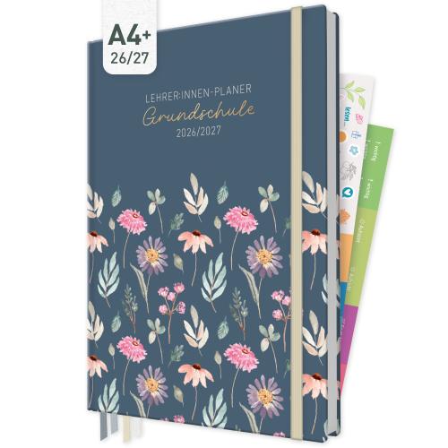 Artikelbild des Artikels “Lehrer-Planer Grundschule A4+ 26/27 [Flying Flowers] “