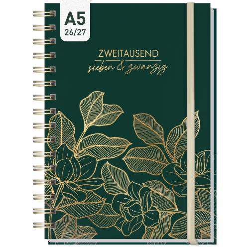 Artikelbild des Artikels “Lieblings-Timer A5 2026/2027 A5 [Golden Leaves] “