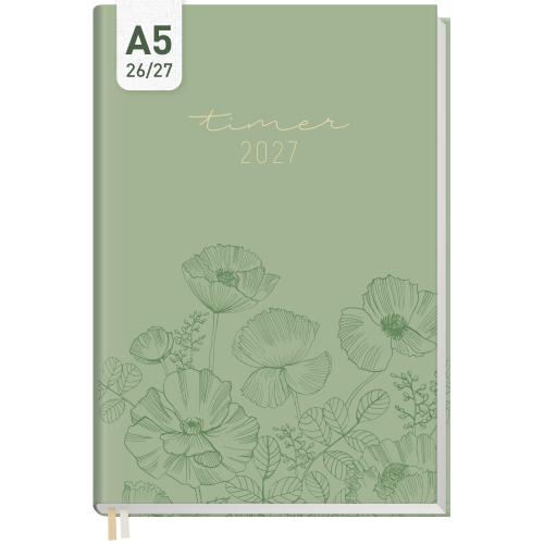 Artikelbild des Artikels “Chäff-Timer A5 2026/2027 [Green Poppy] “