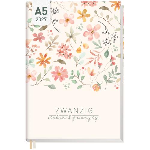 Artikelbild des Artikels “Chäff-Timer Classic A5 2027 [Wild Blossoms] “