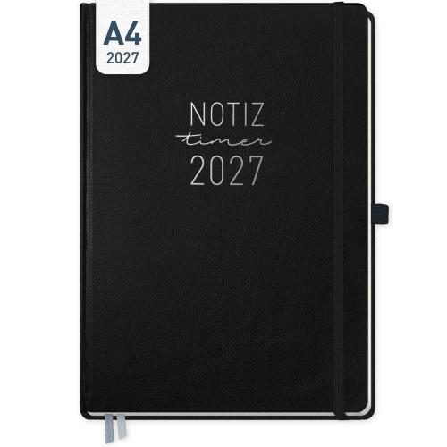 Artikelbild des Artikels “Wochen-Notiz-Kalender A4 2027 [Schwarz] “