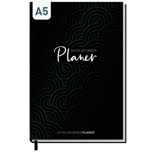 Artikelbild des Artikels “Schulstuff Schülerplaner A5 [Black Pattern] “