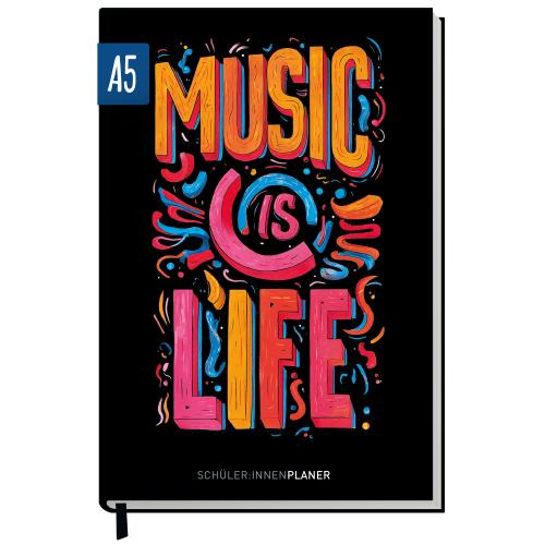 Artikelbild des Artikels “Schulstuff Schülerplaner A5 [Music is Life] “